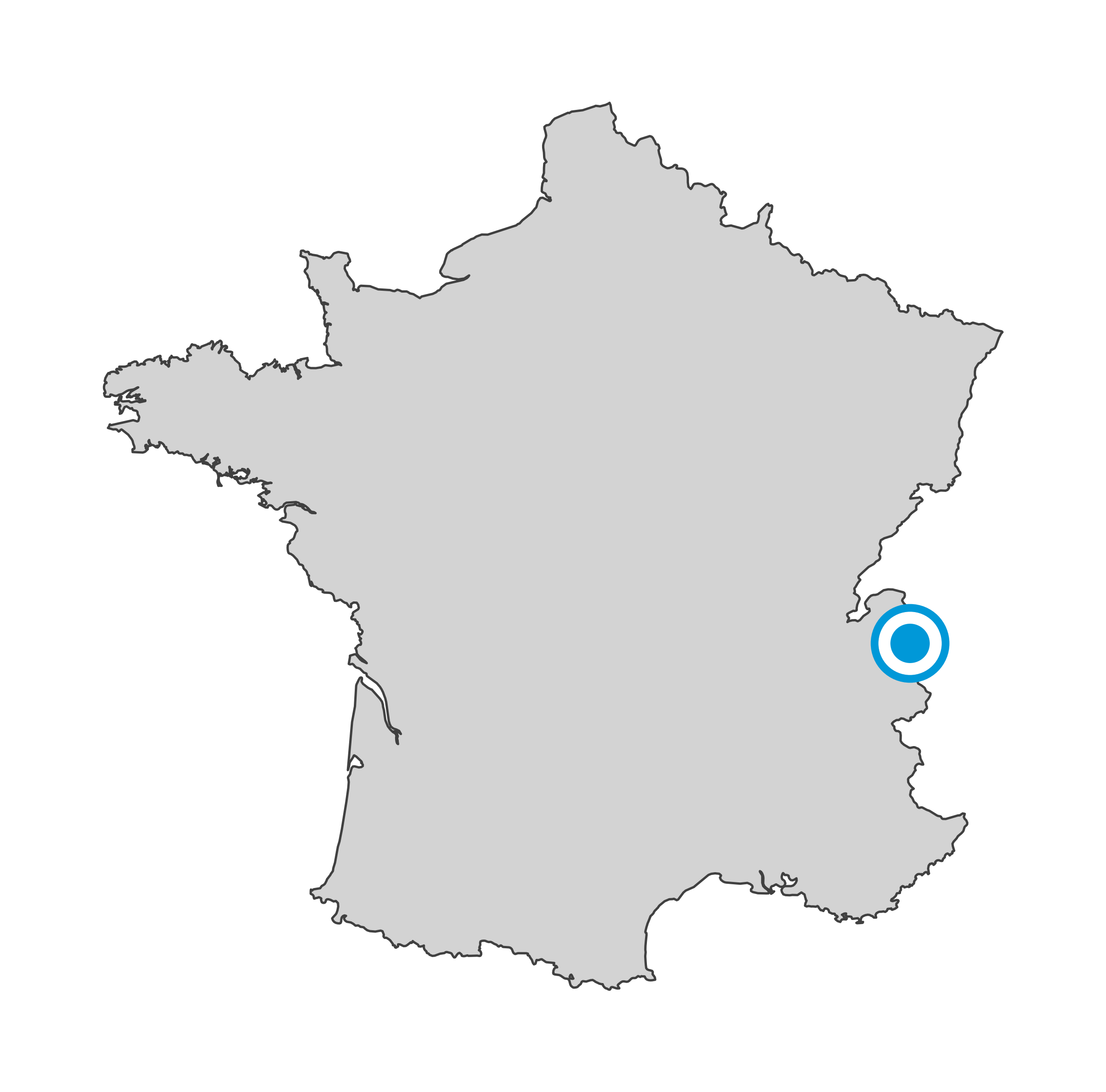 Carte de Chamonix-Mont-Blanc