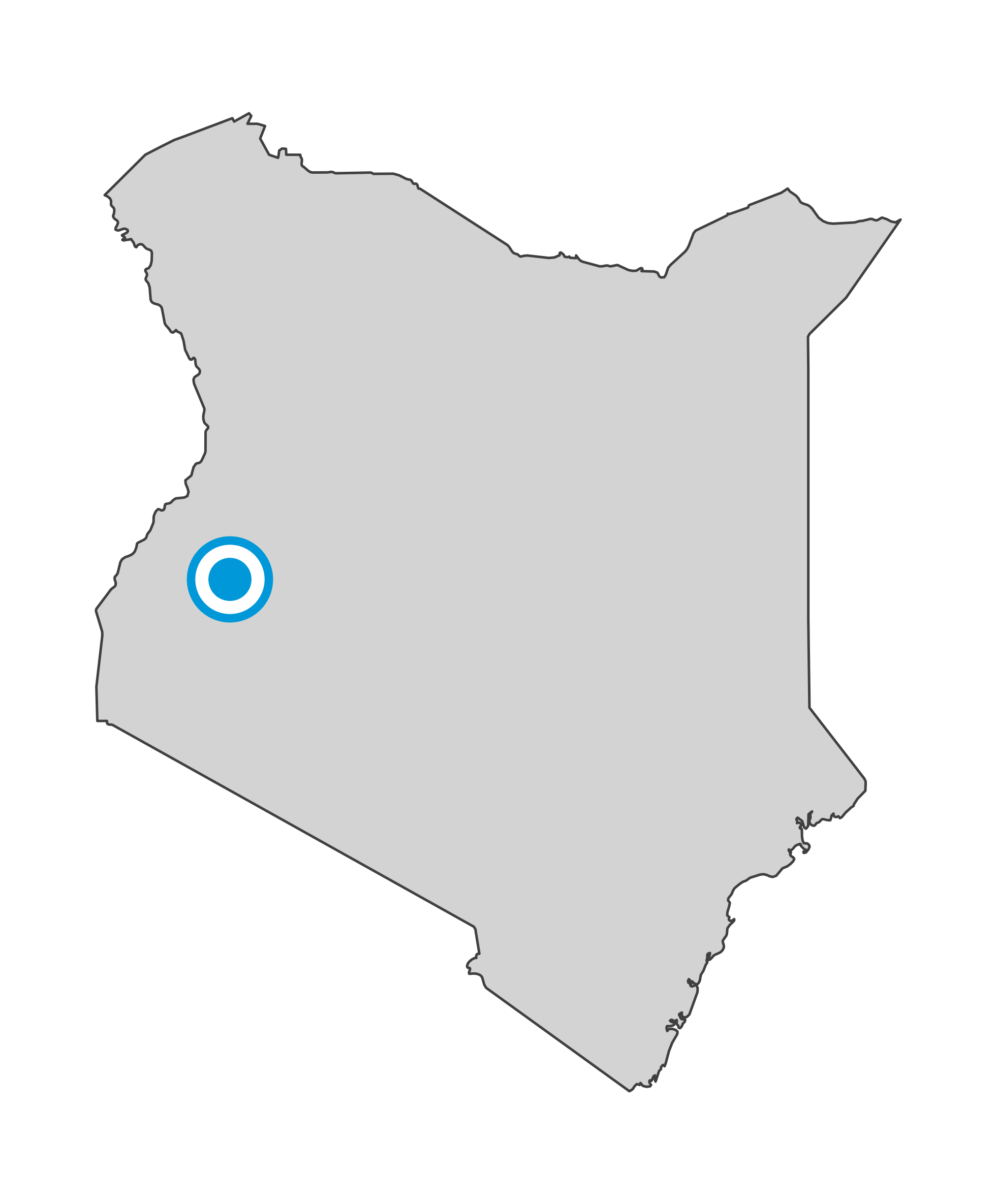 Carte de Ngeria ward