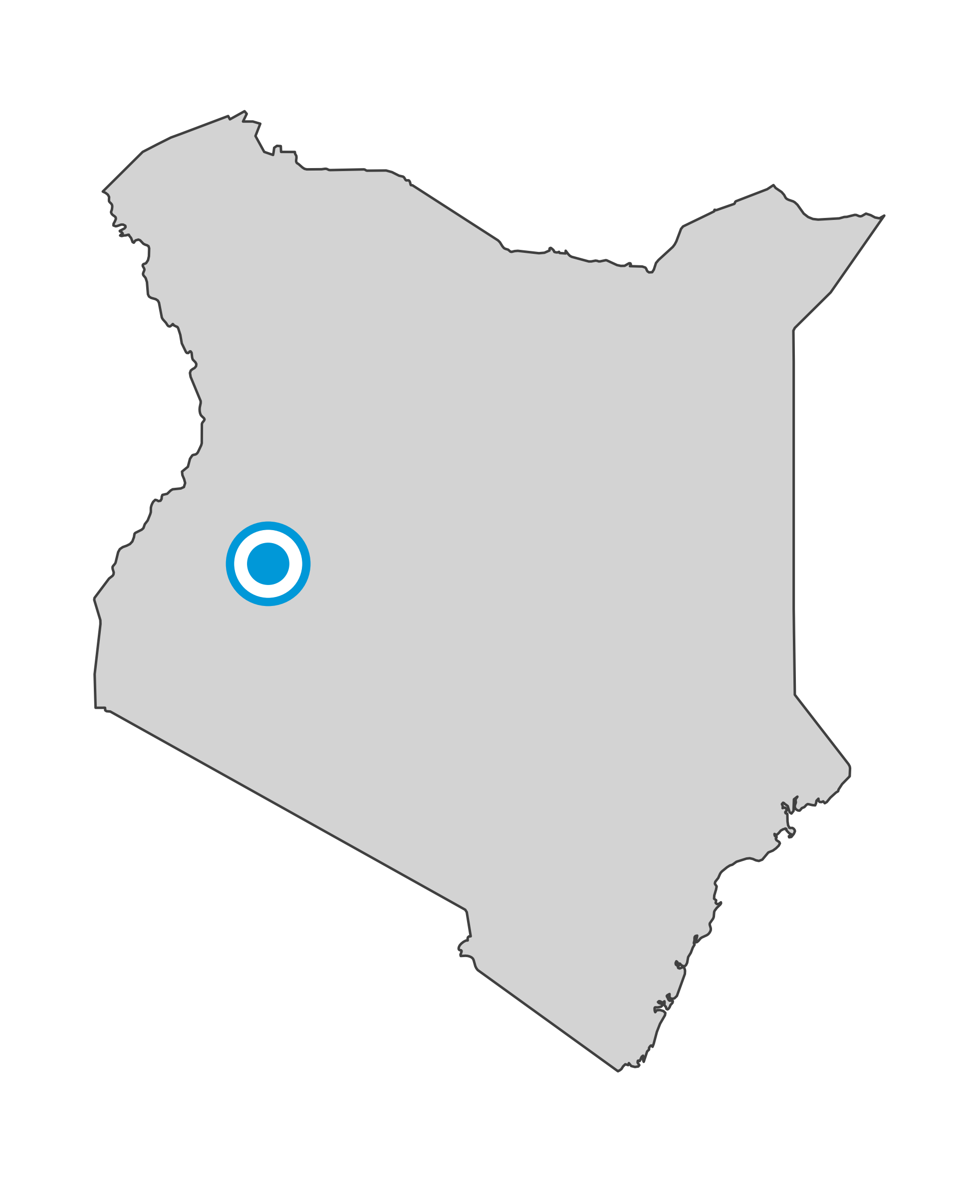 Carte de Baringo Central