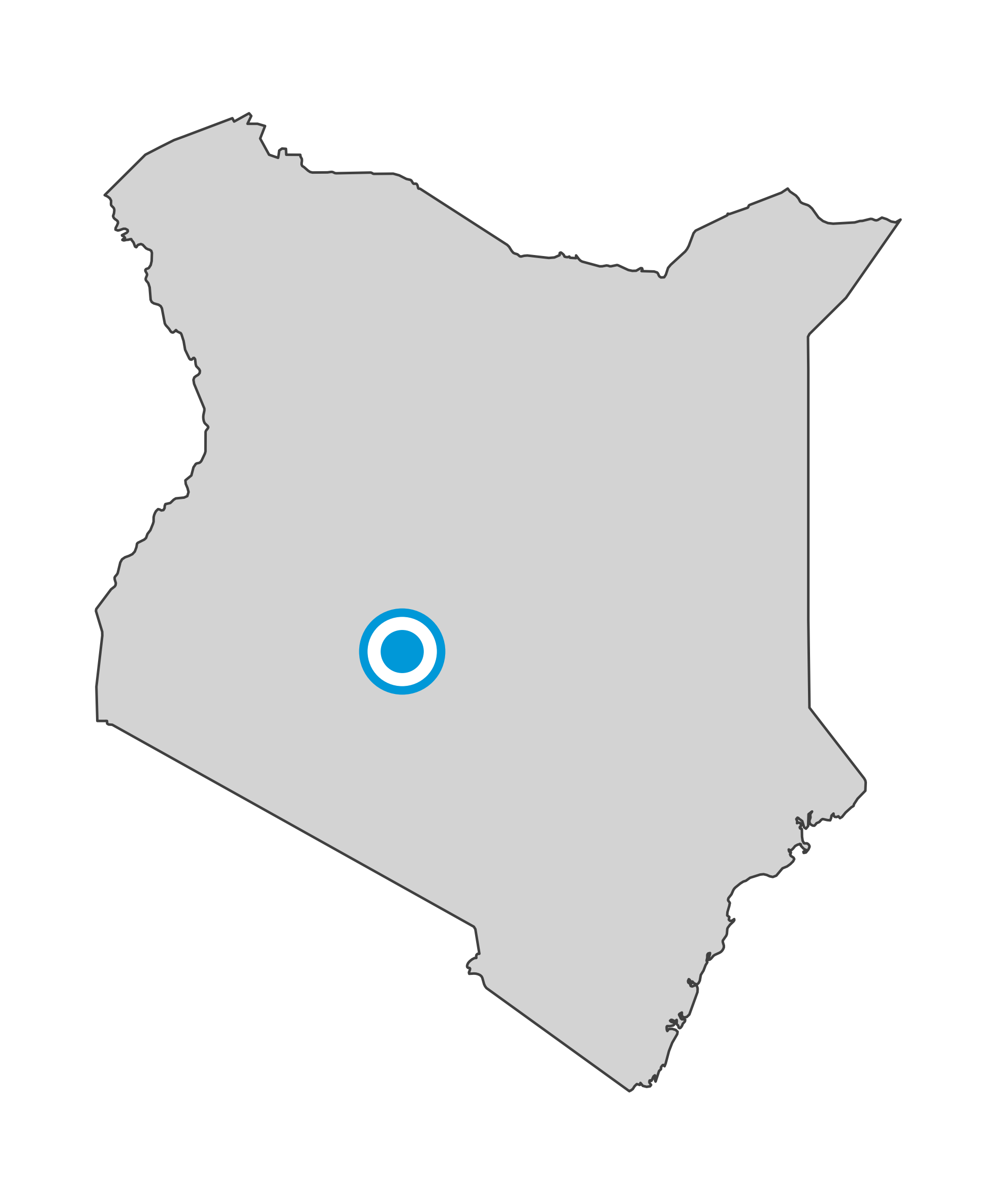 Carte de Nyeri