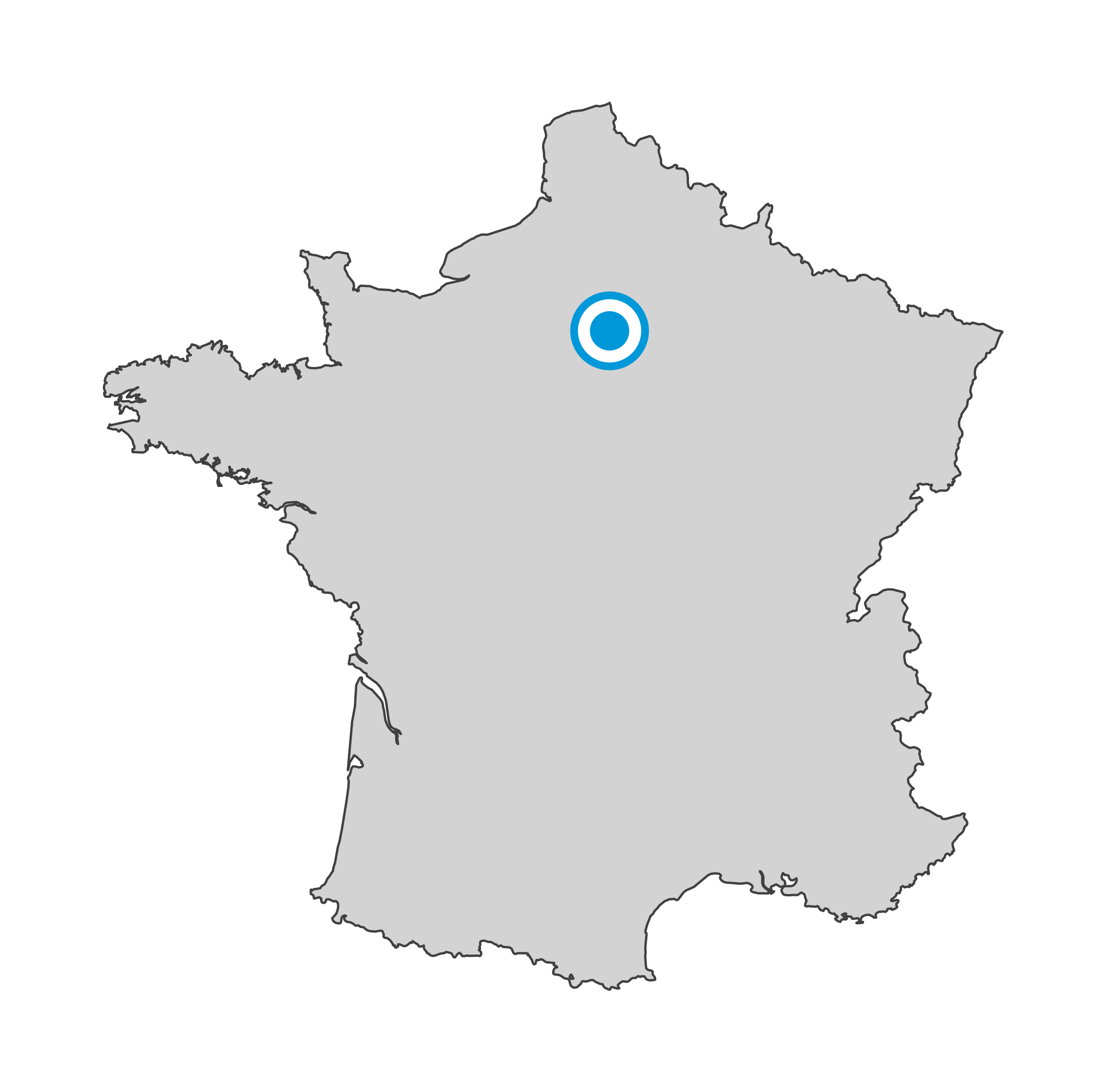 Carte de Parc des Expositions Paris Villepinte