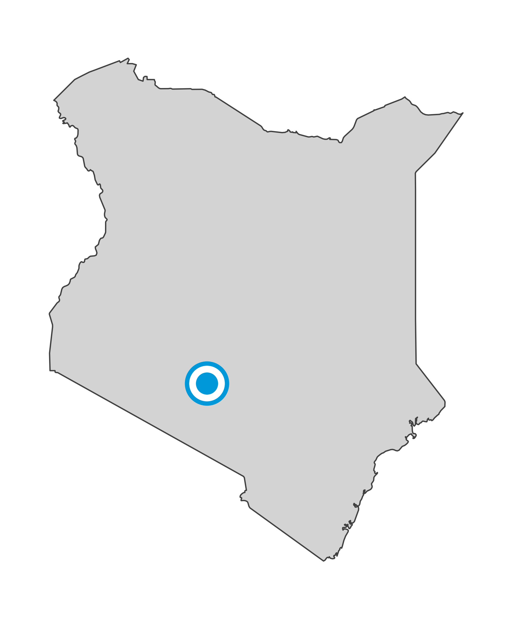 Carte de Nairobi