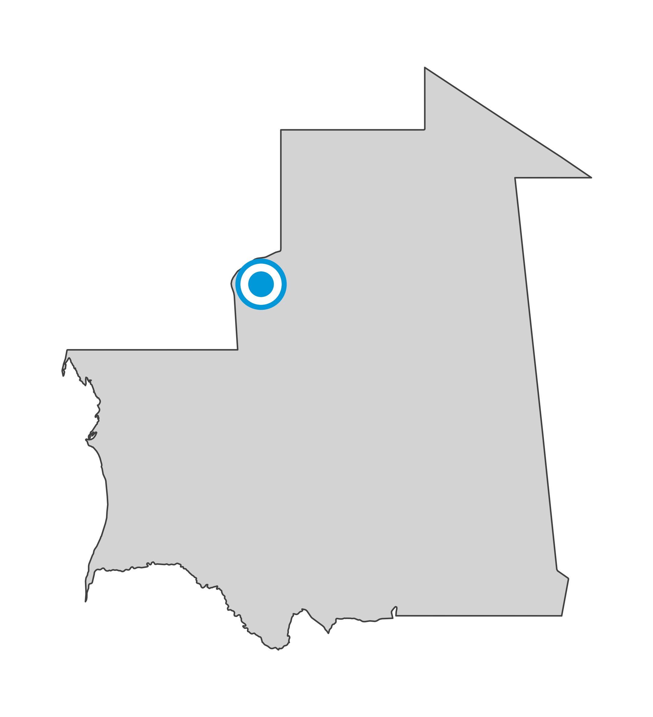 Carte de Zouérat