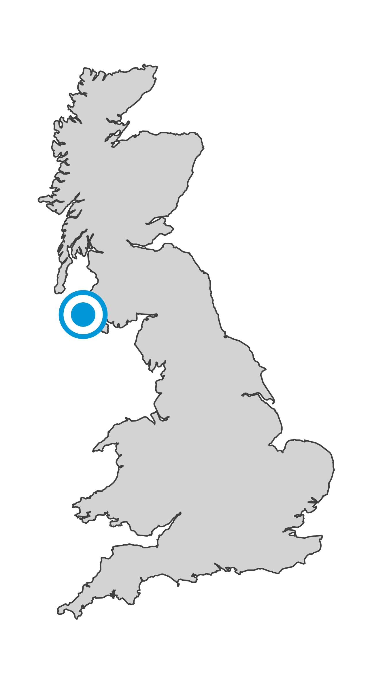 Carte de Dumfries and Galloway