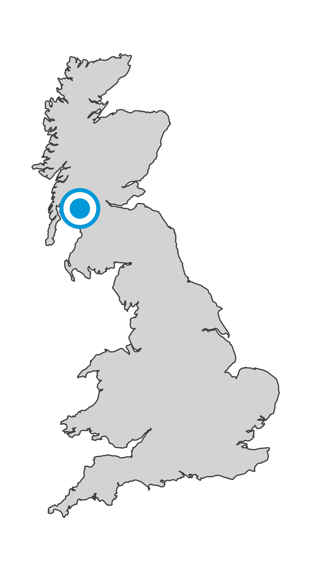 Carte de Argyll and Bute