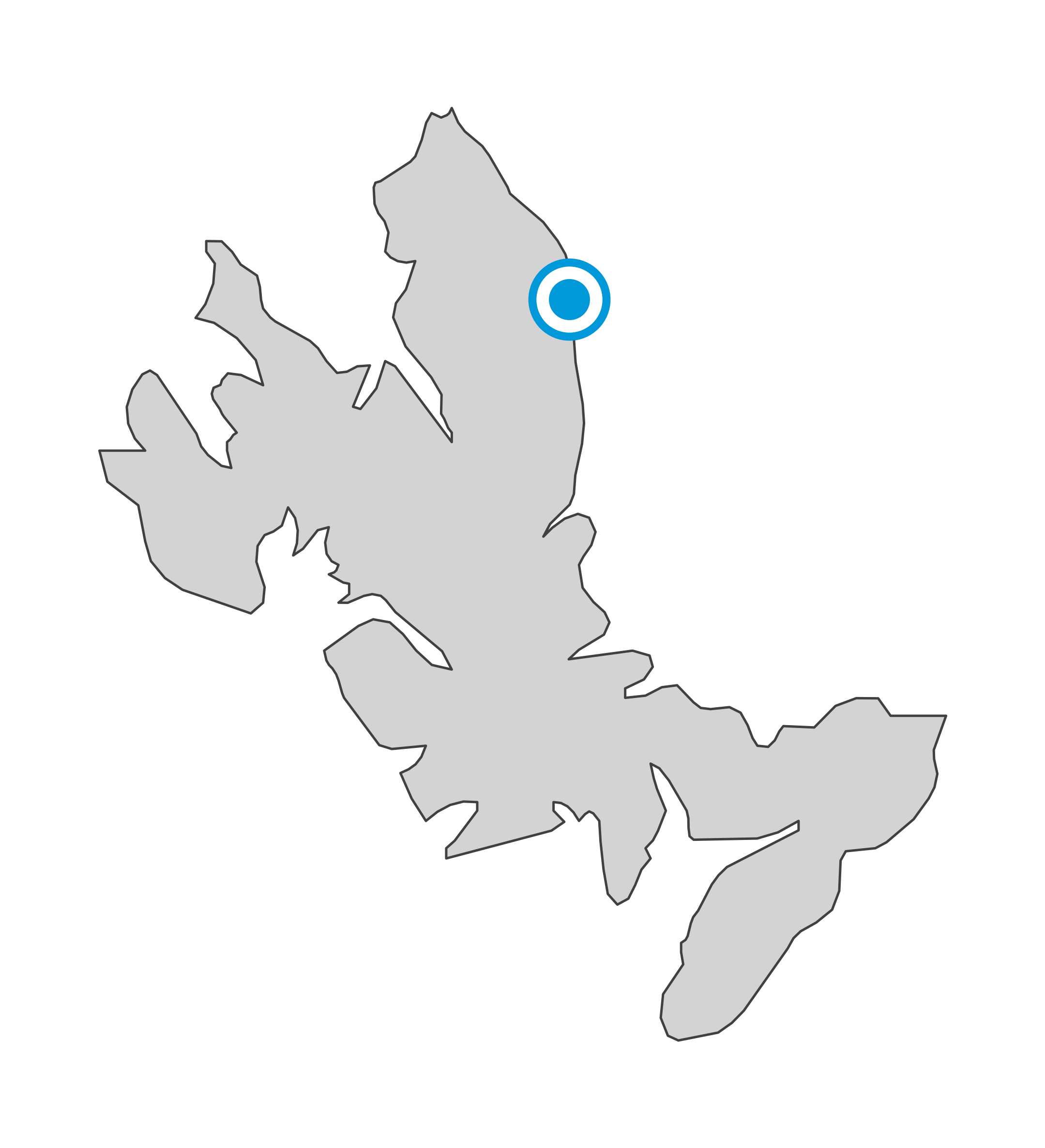 Carte de Lealt Falls
