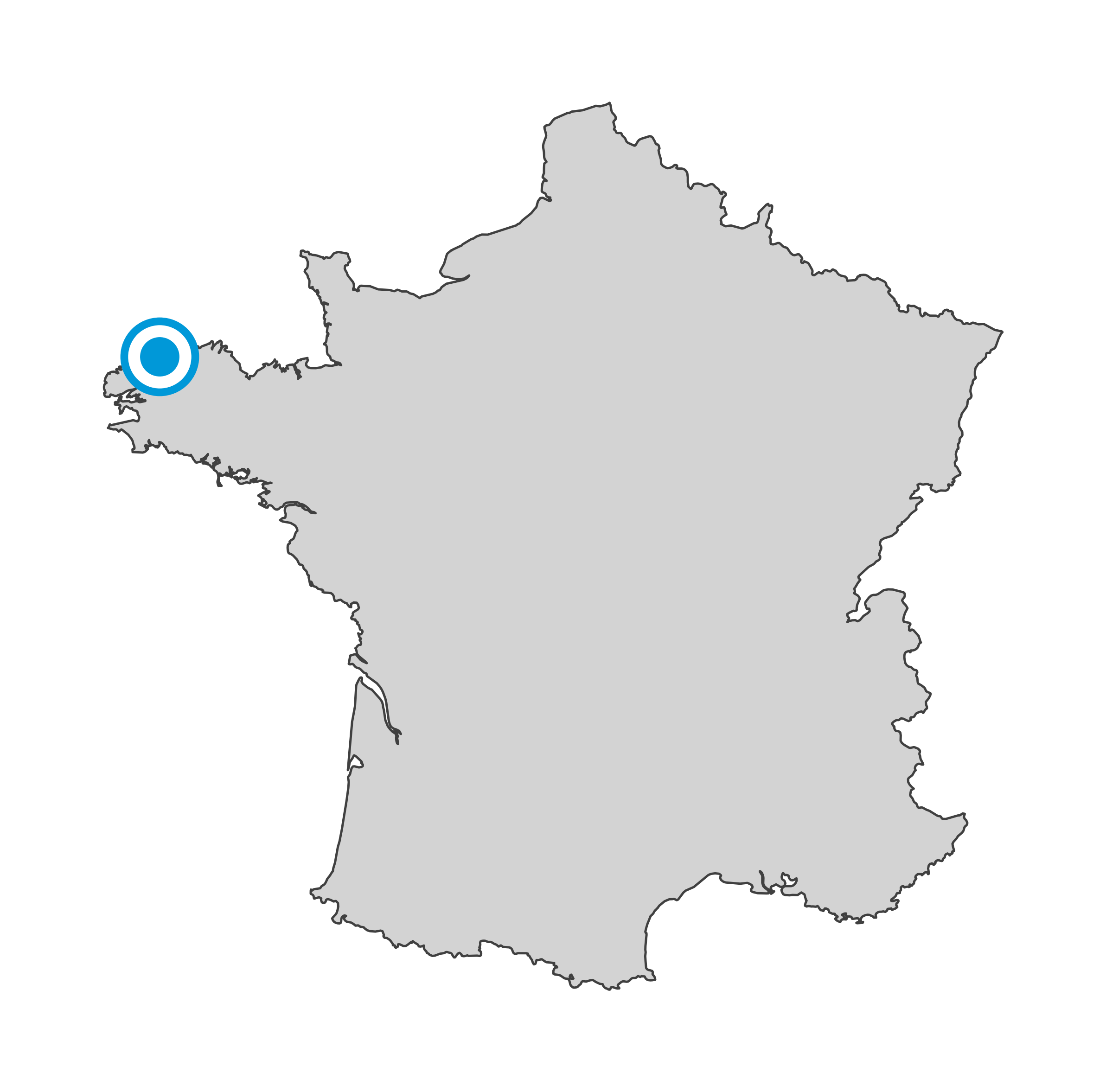 Carte de Roscoff