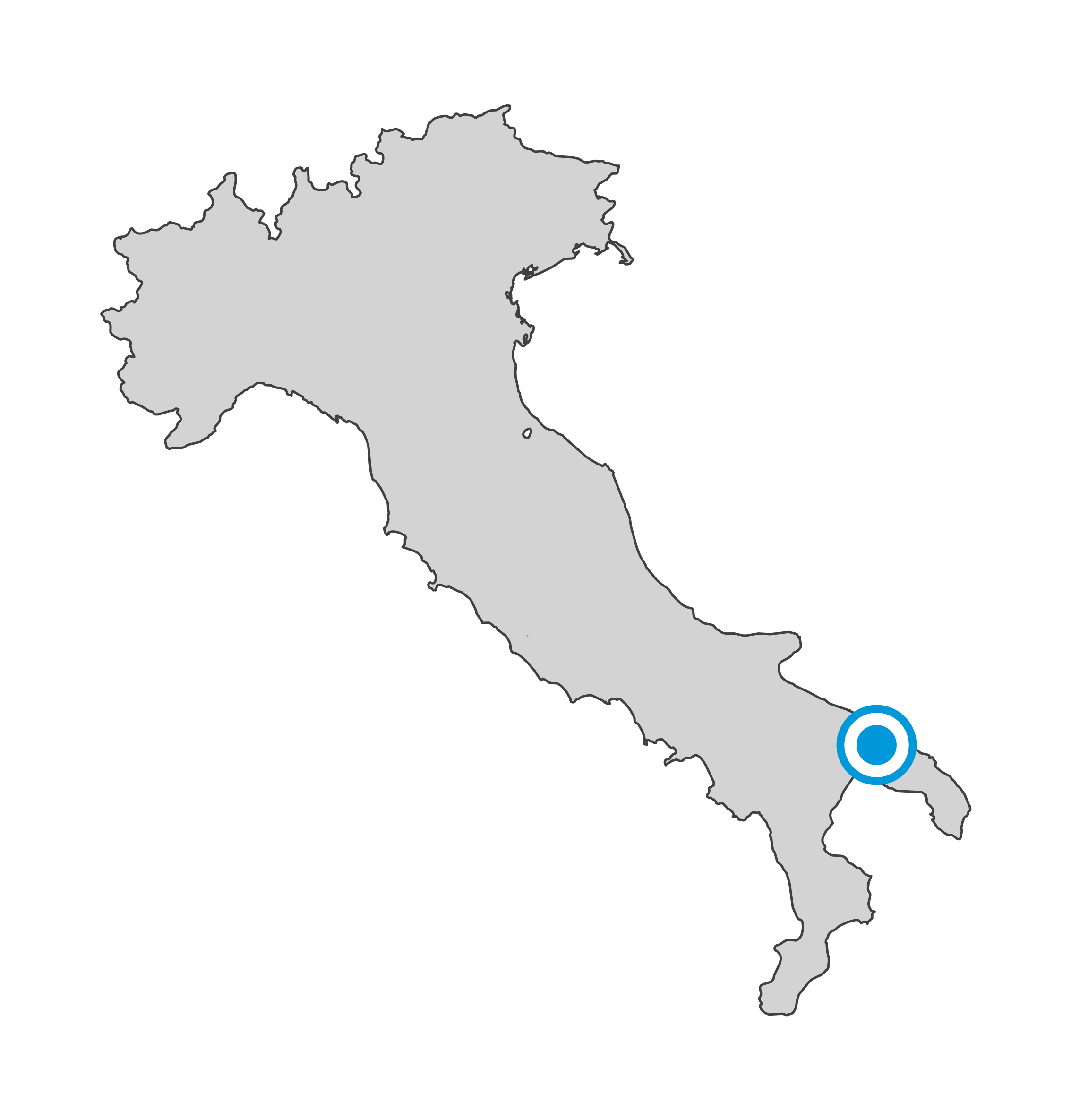 Carte de Alberobello
