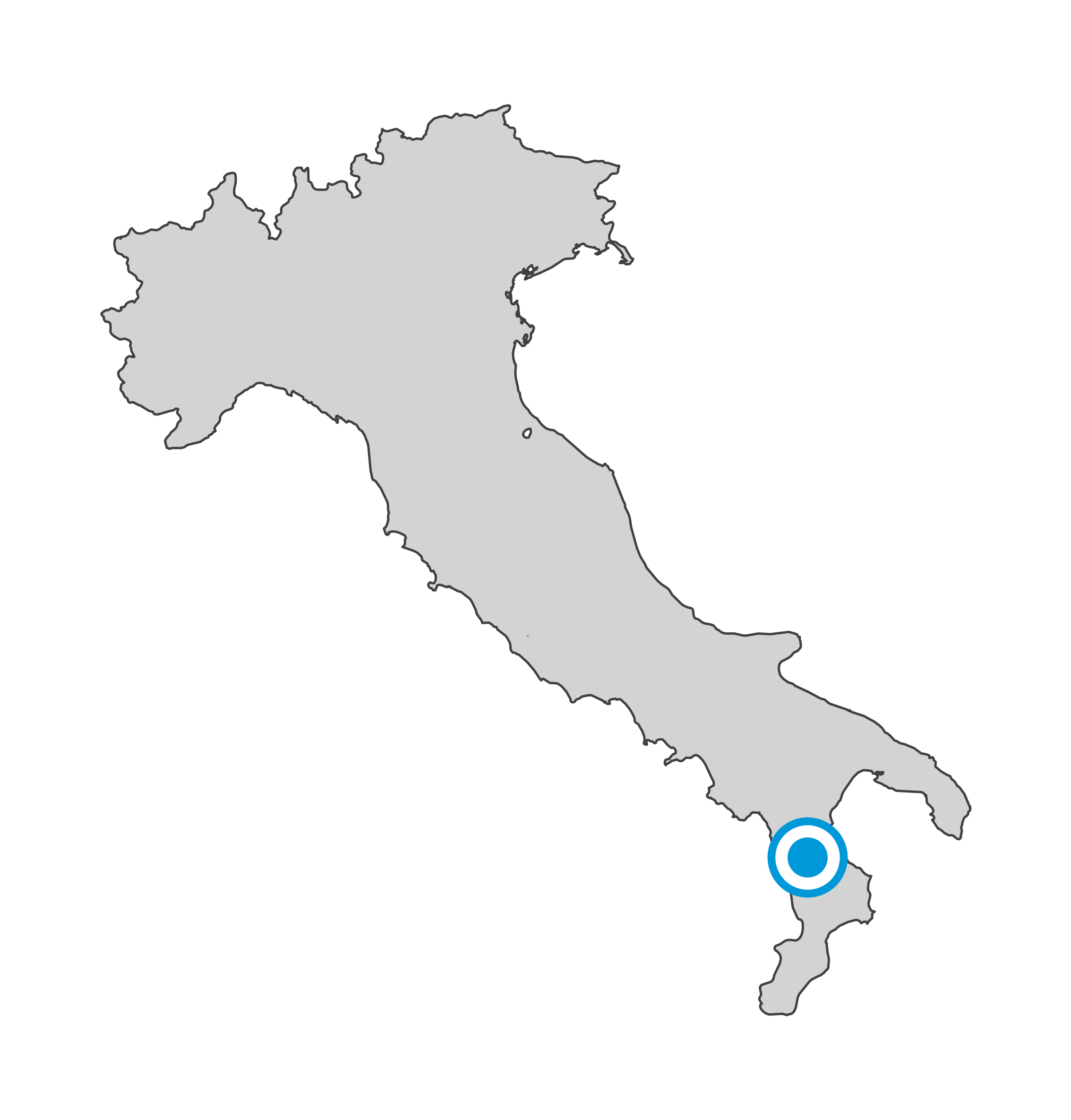 Carte de Santa Sofia d'Epiro