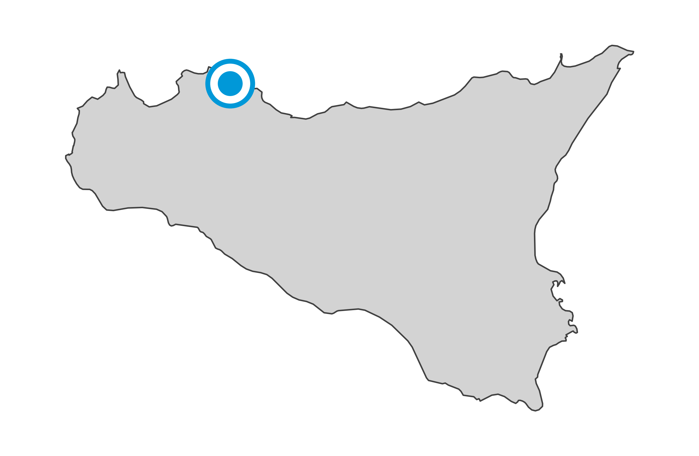 Carte de Palerme