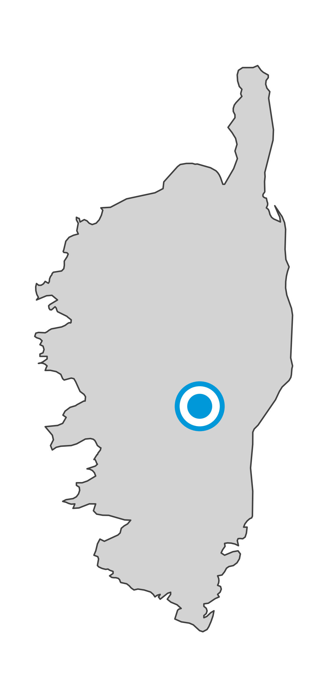 Carte de Ghisoni
