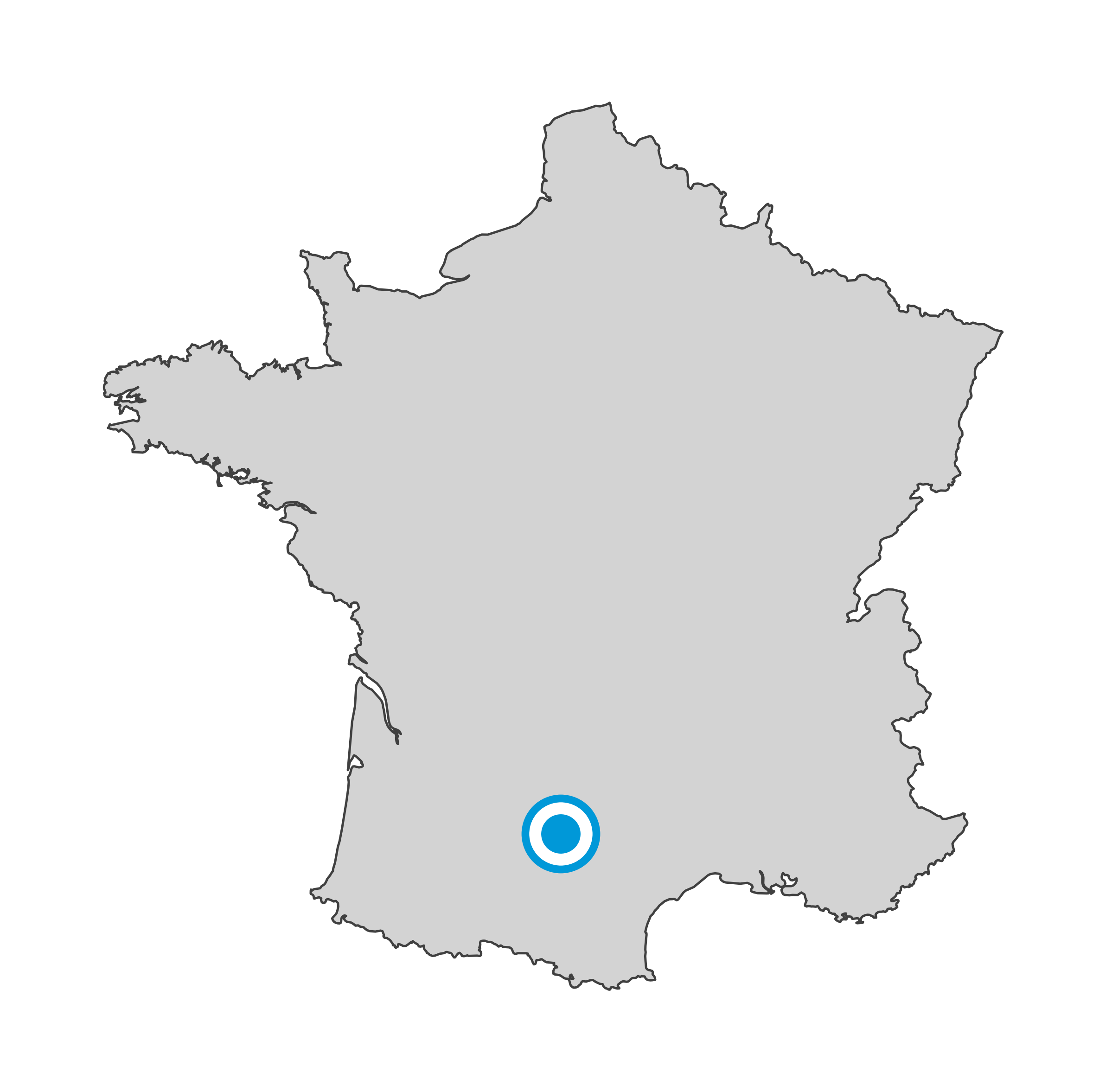 Carte de Castelnau-de-Montmiral