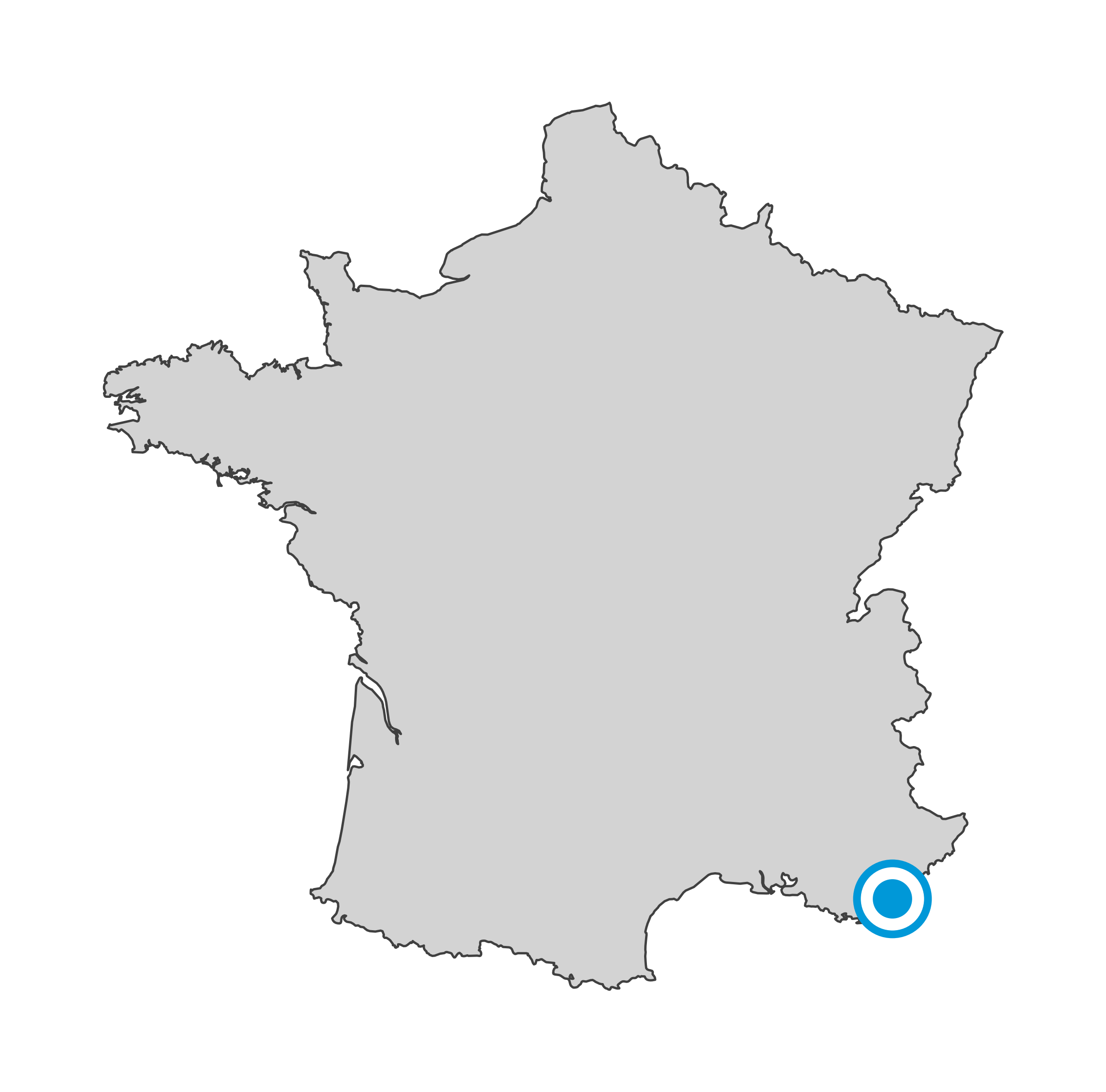 Carte de Grimaud
