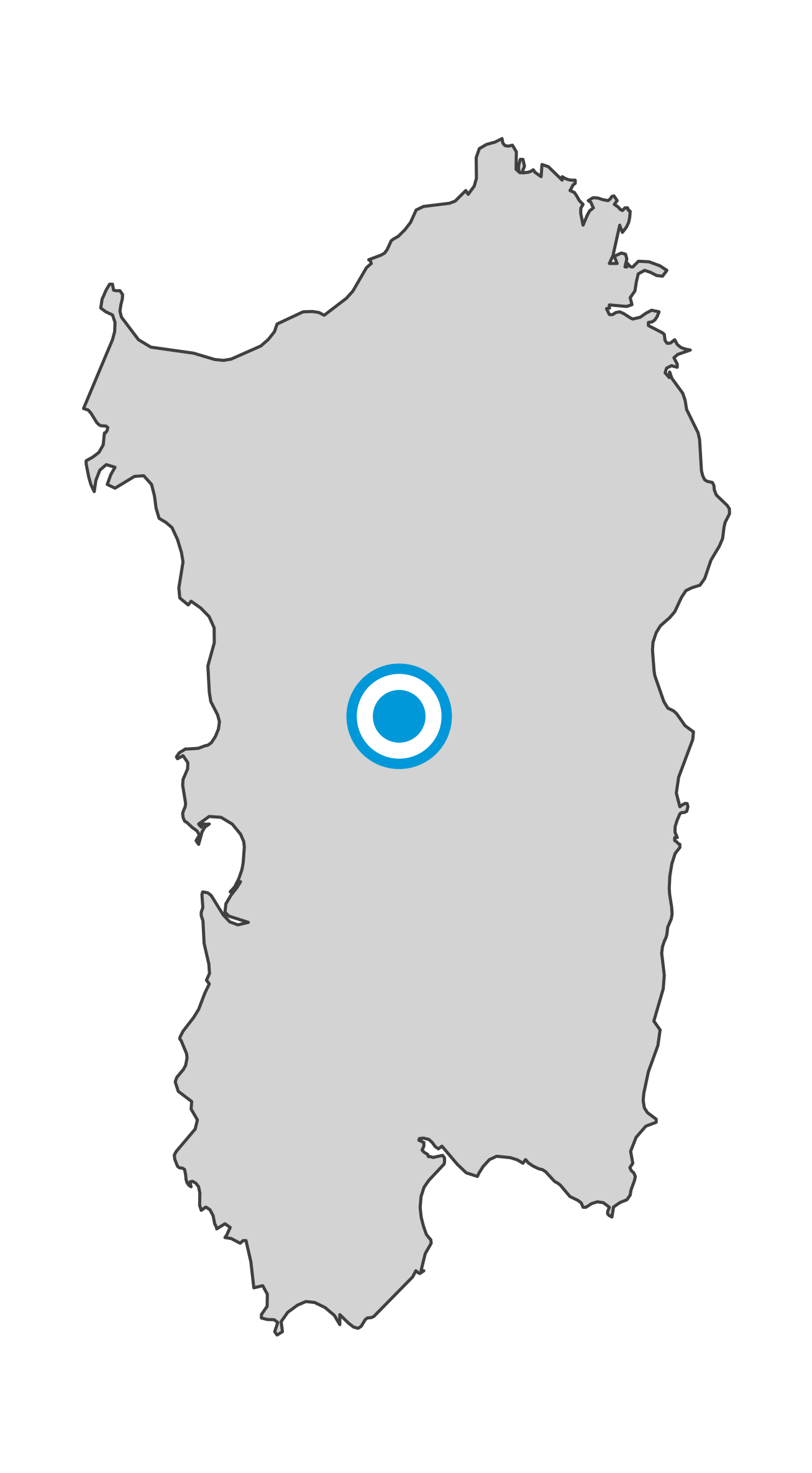 Carte de Nughedu Santa Itòria/Nughedu Santa Vittoria