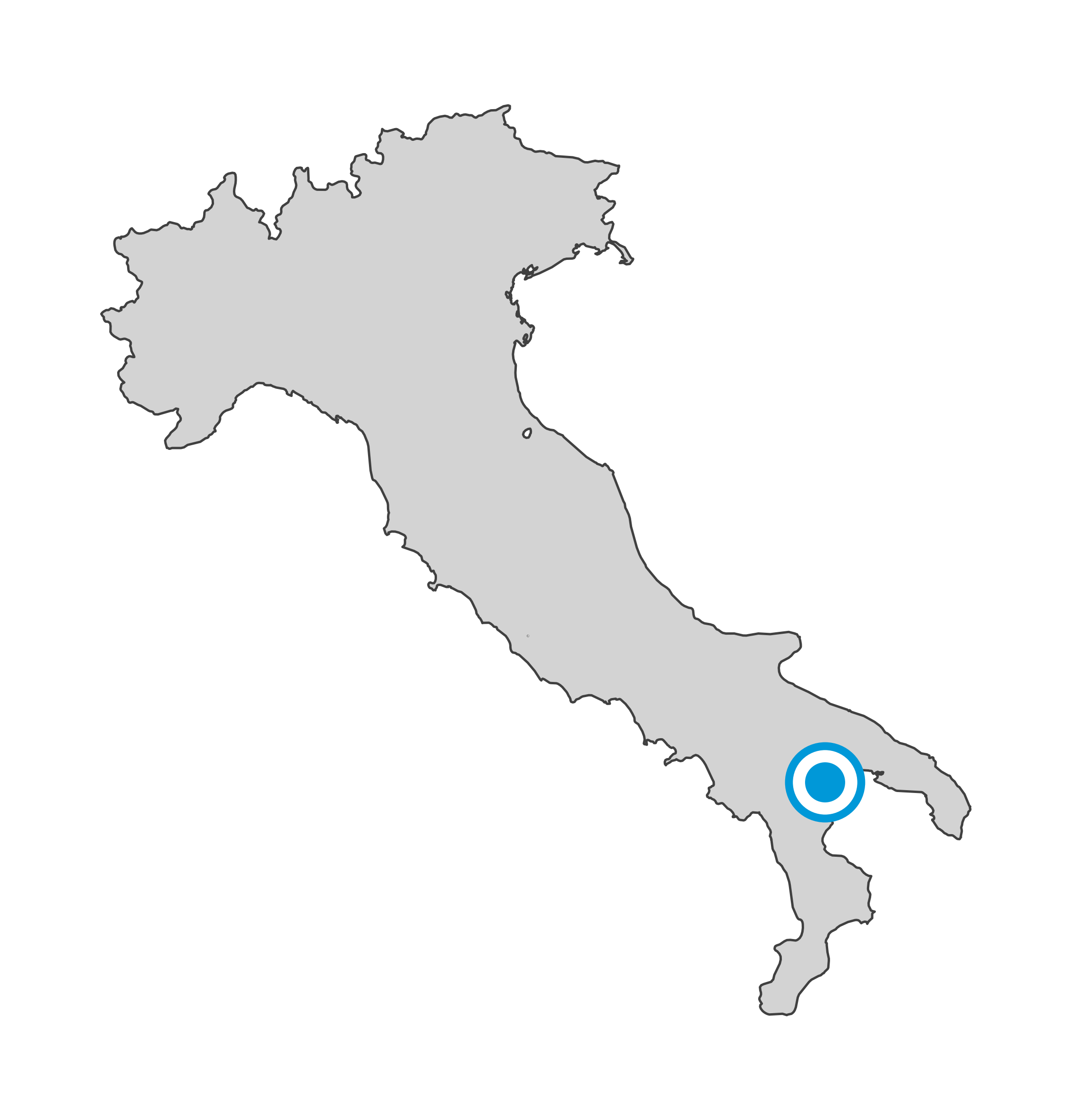Carte de Pisticci