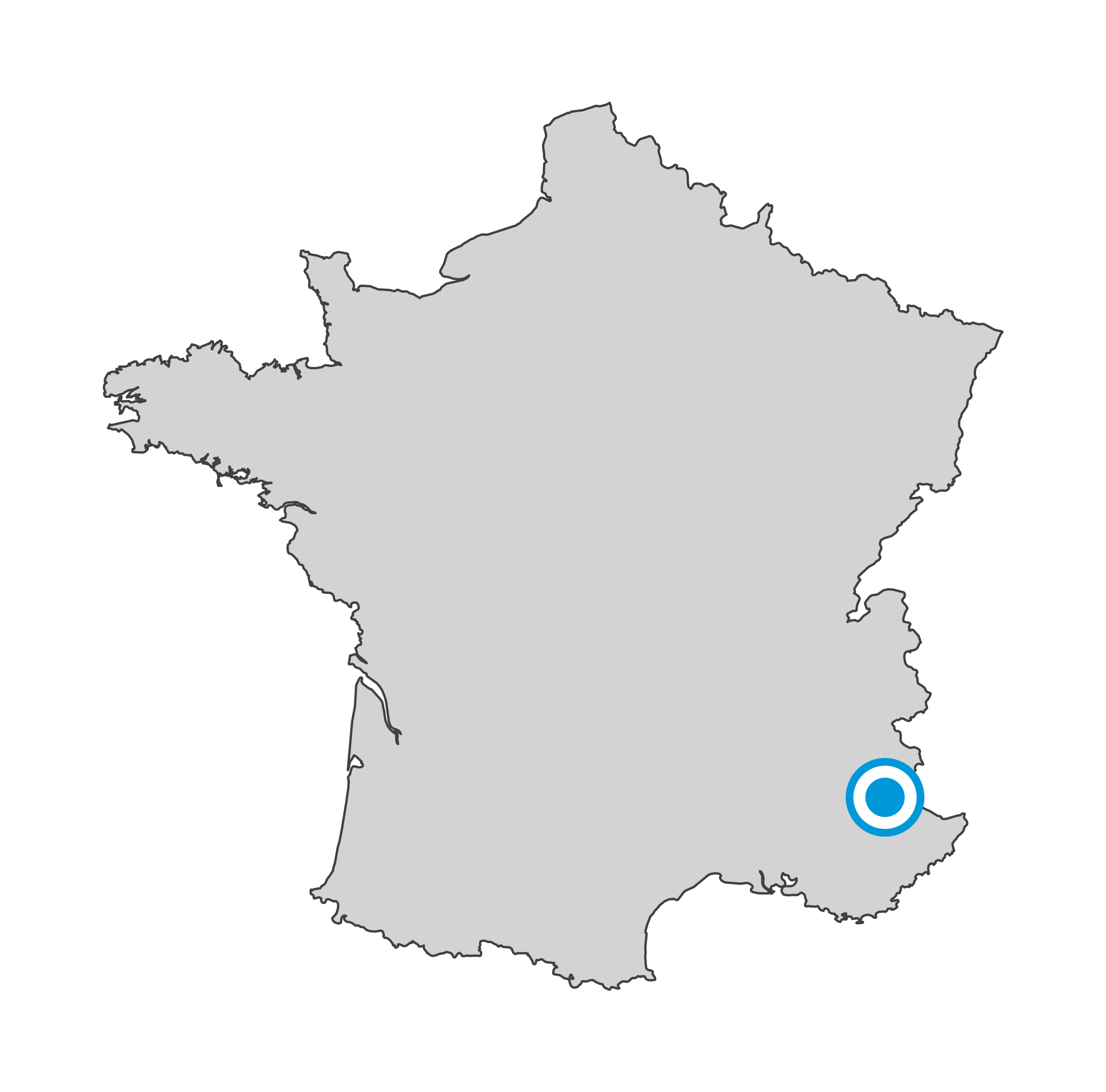 Carte de Méolans-Revel