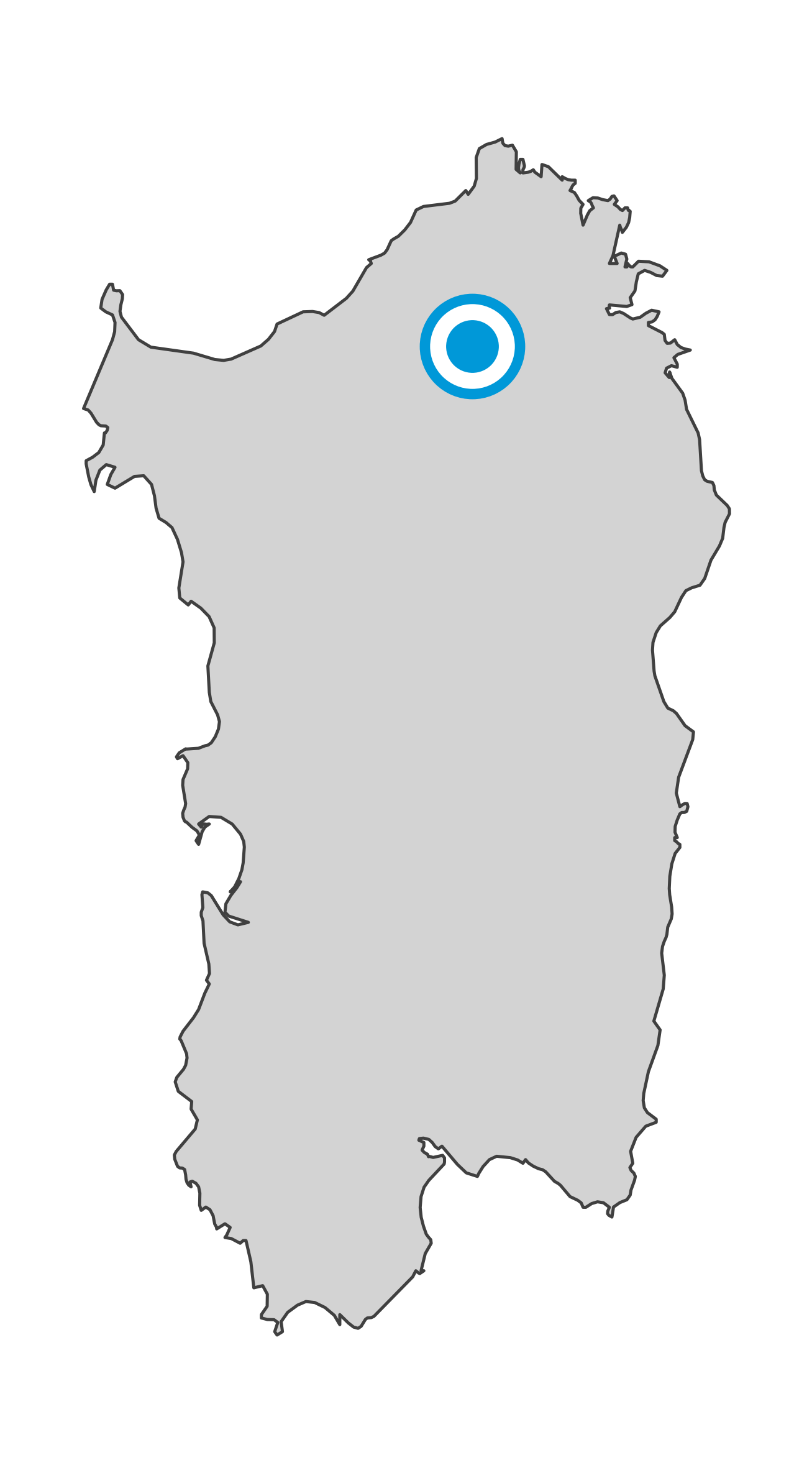 Carte de Tèmpiu/Tempio Pausania