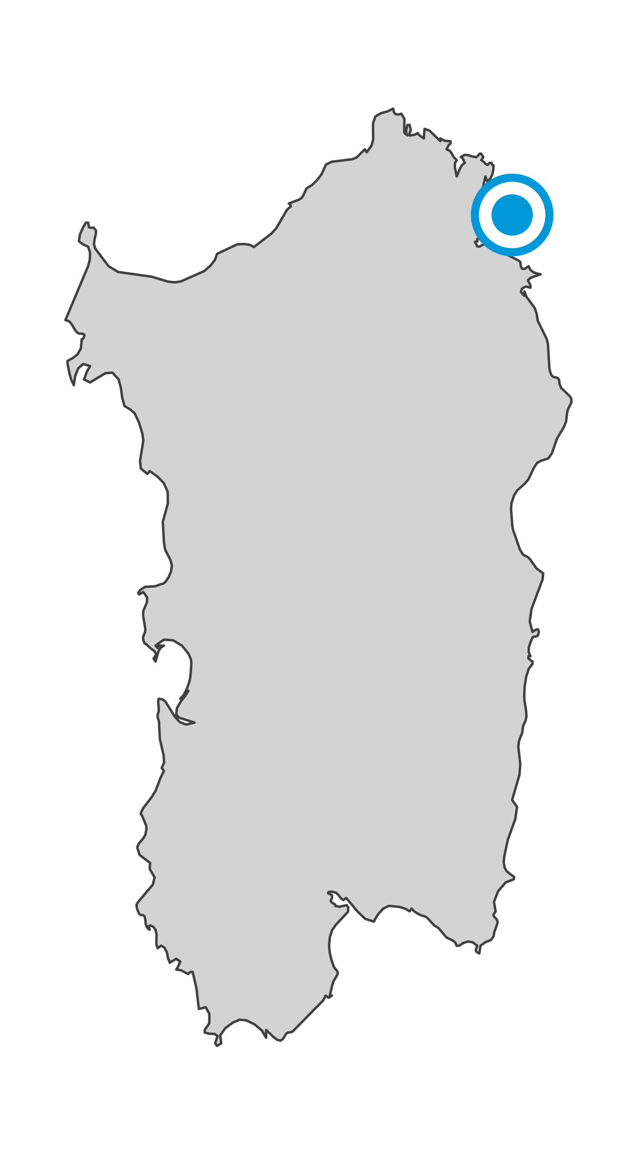 Carte de Golfo Aranci