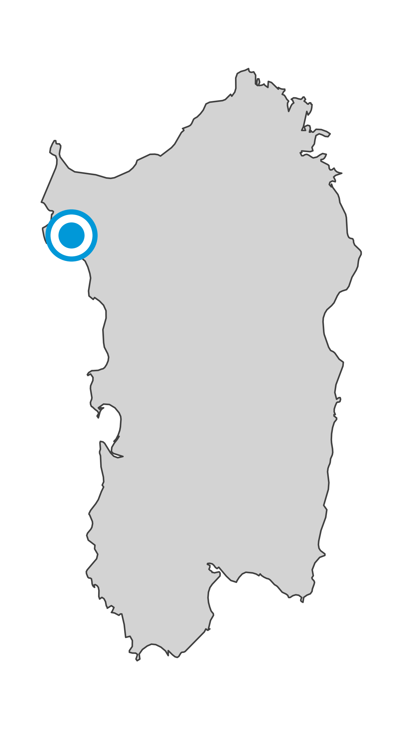 Carte de Laguna Blu