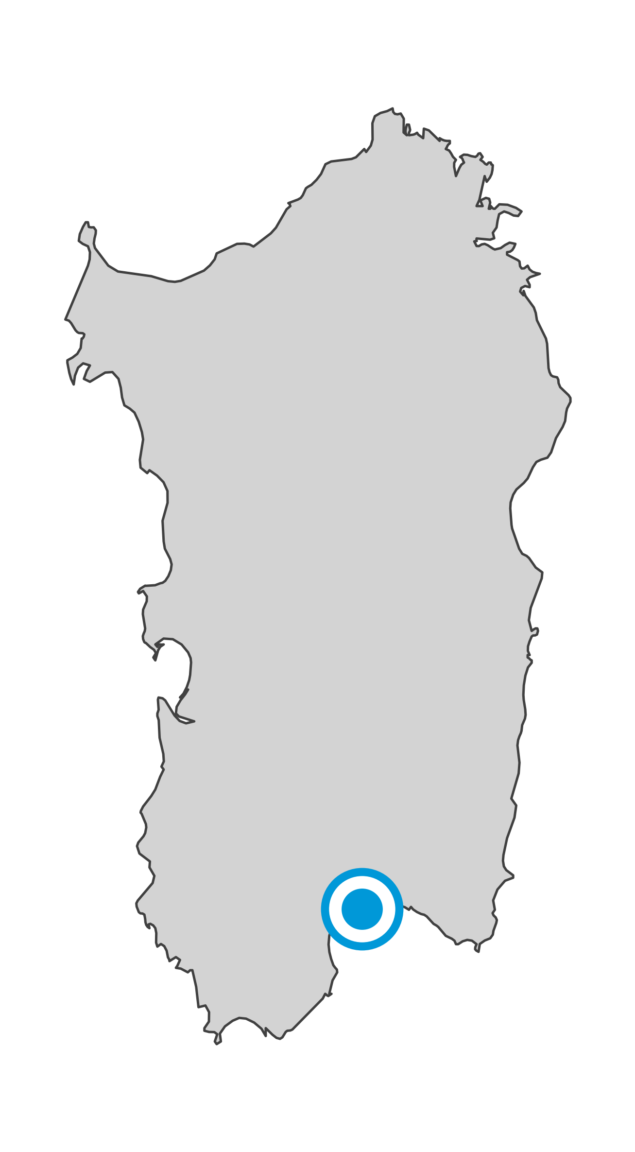 Carte de Cagliari
