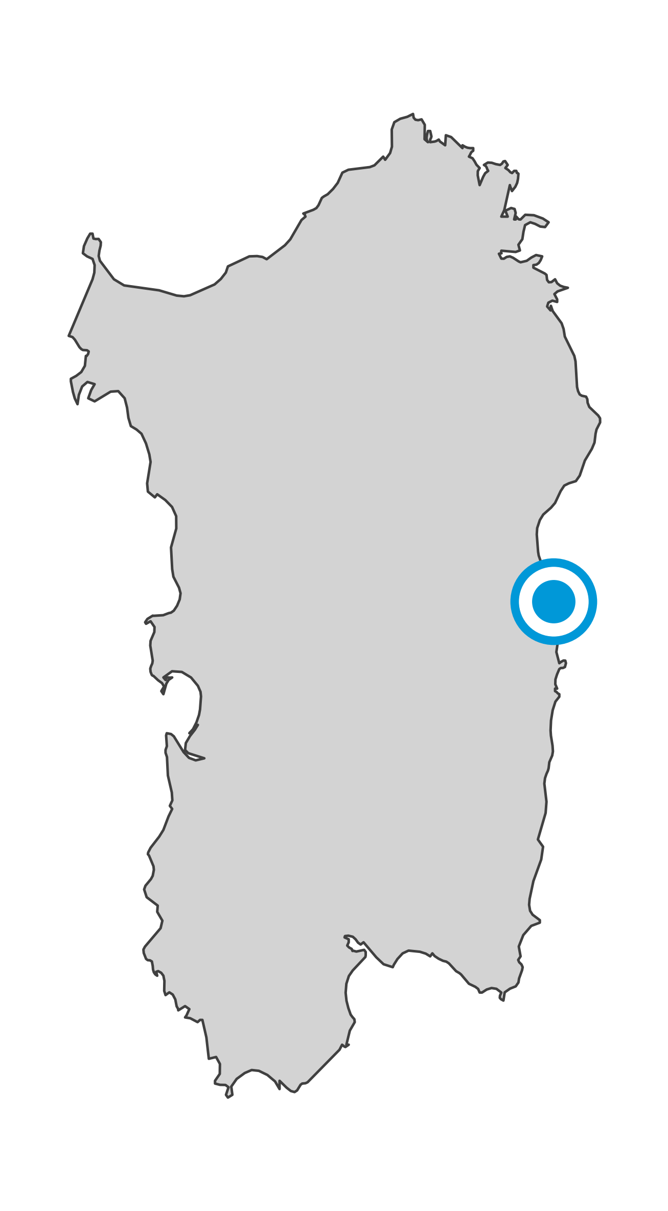 Carte de Baunei