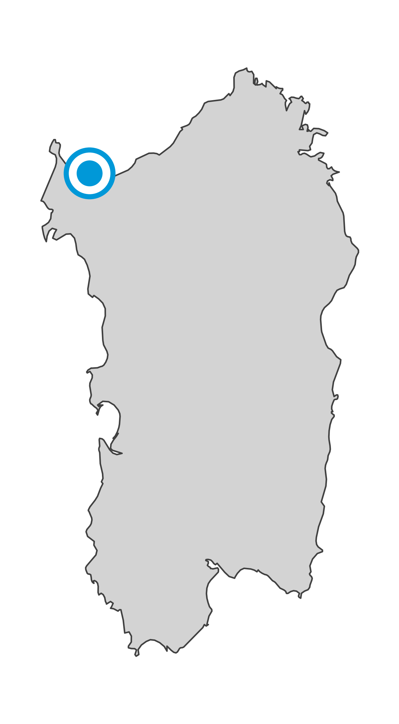 Carte de Posthudorra/Porto Torres