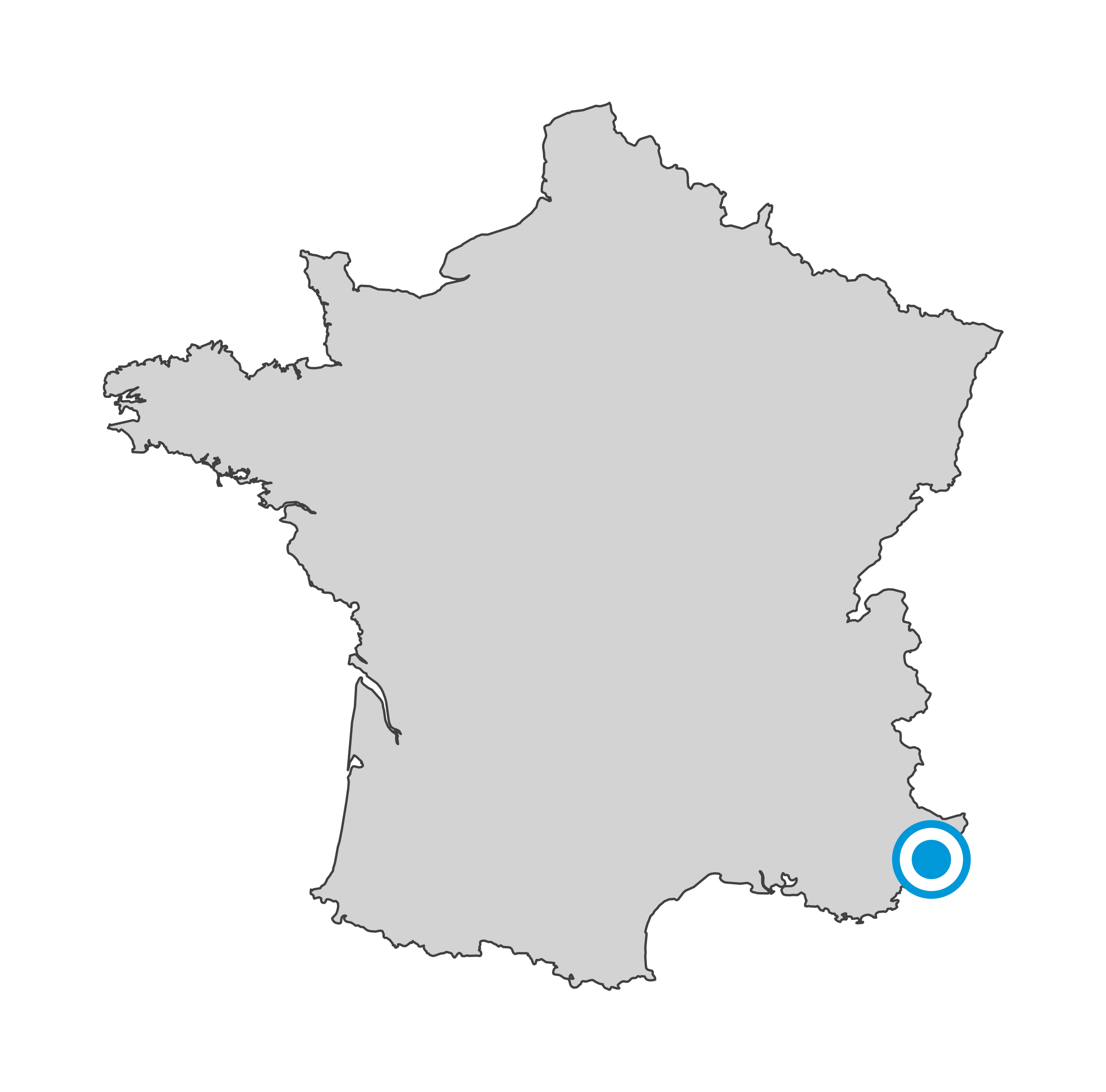 Carte de Saint-Laurent-du-Var